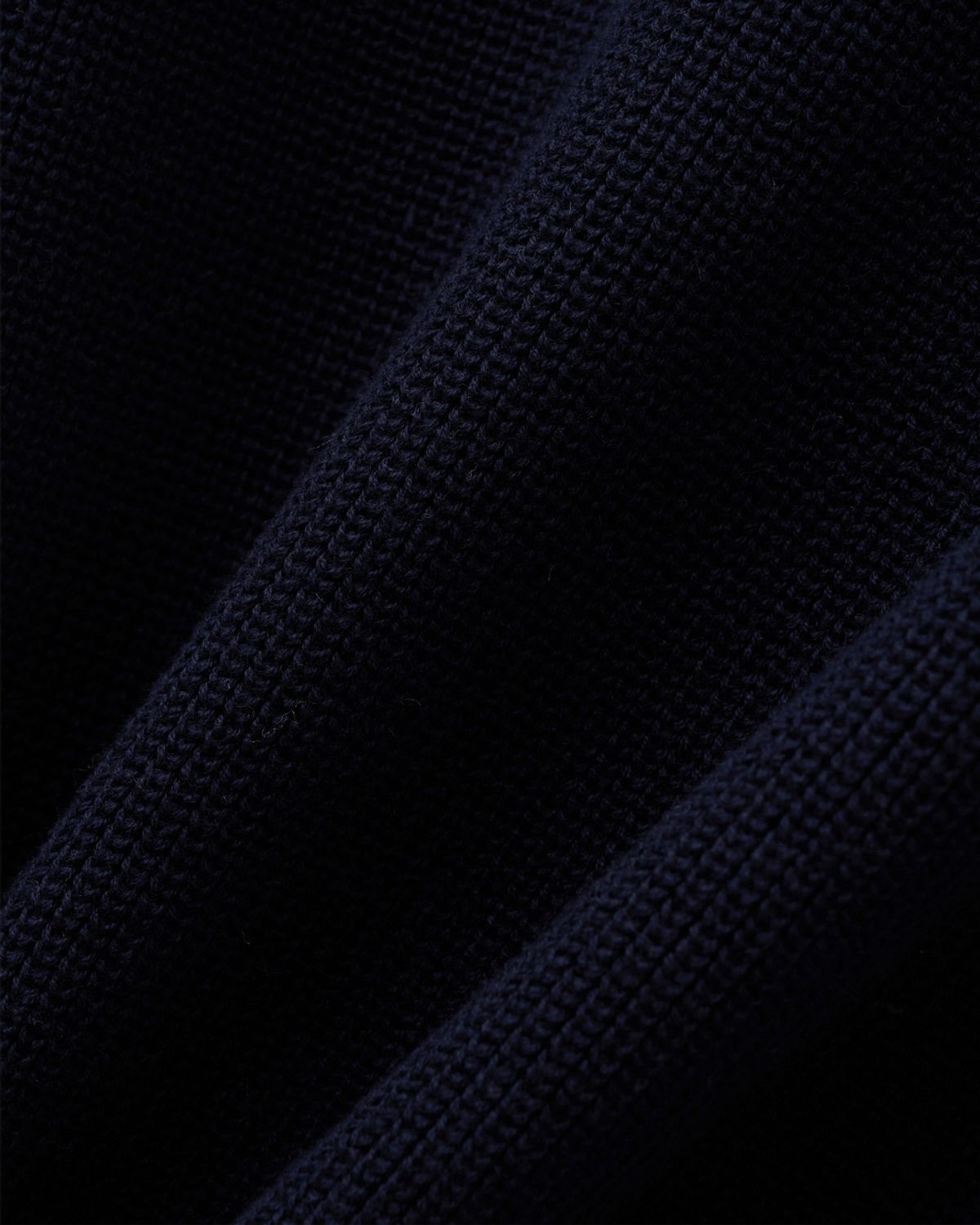 비슬로우(BESLOW) HALF ZIP-UP HOOD KNIT NAVY