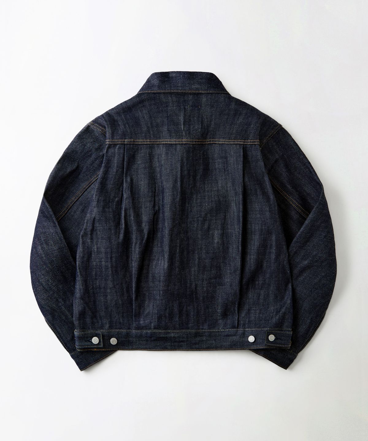 아웃스탠딩(OUTSTANDING) SELVEDGE DENIM 2ND JACKET_INDIGO