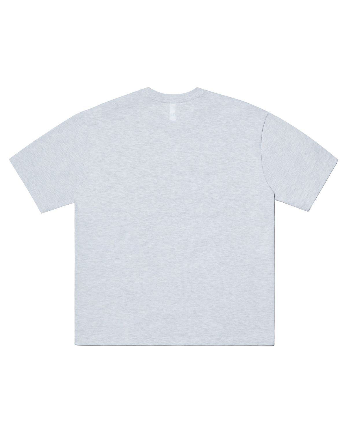 노매뉴얼(NOMANUAL) S.P T-SHIRT - WHITE MELANGE