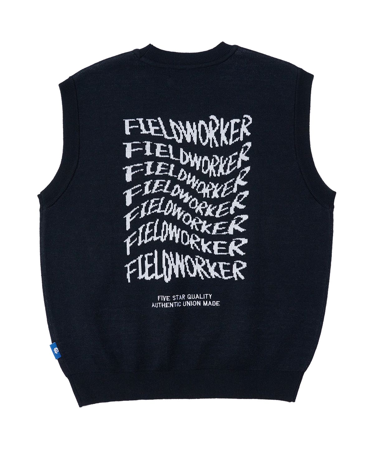 필드워커(FIELDWORKER) 레터링 라운드 베스트 [3 COLOR]