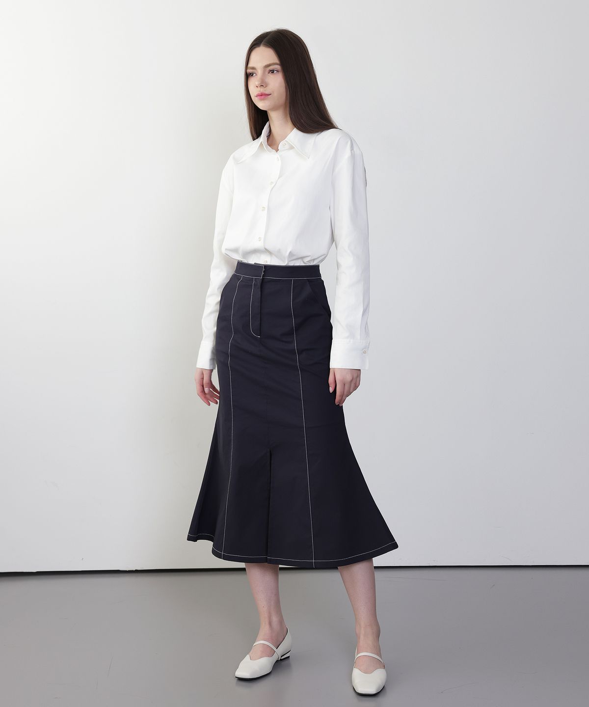 러브참(LOVECHARM) [도리스 스티치 머메이드 스커트]Doris Stitch mermaid Skirt