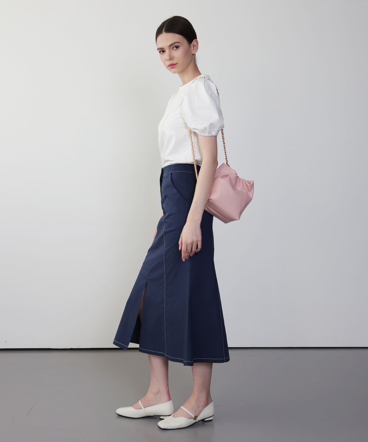 러브참(LOVECHARM) [도리스 스티치 머메이드 스커트]Doris Stitch mermaid Skirt