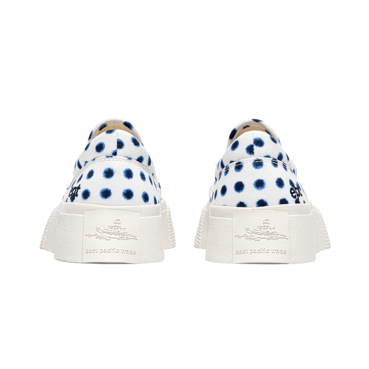 이피티(EPT) SLIPON (WHITE BLUE DOTS)