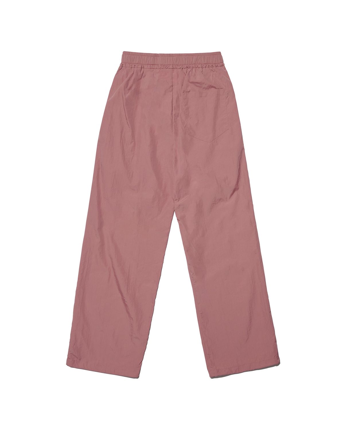 노매뉴얼(NOMANUAL) TWO TUCK NYLON PANTS - VINTAGE RED
