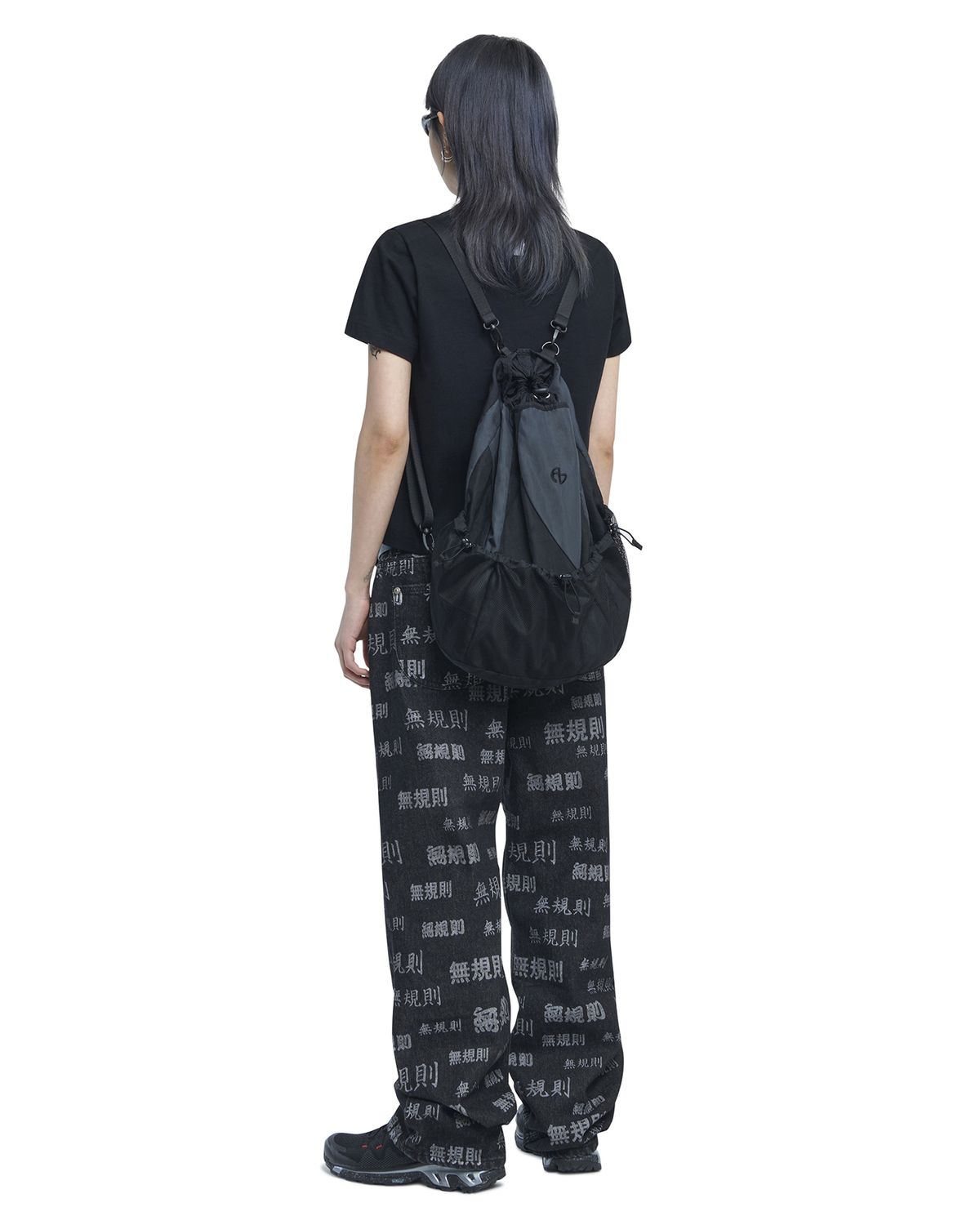 노매뉴얼(NOMANUAL) C.B STRING BAG - CHARCOAL