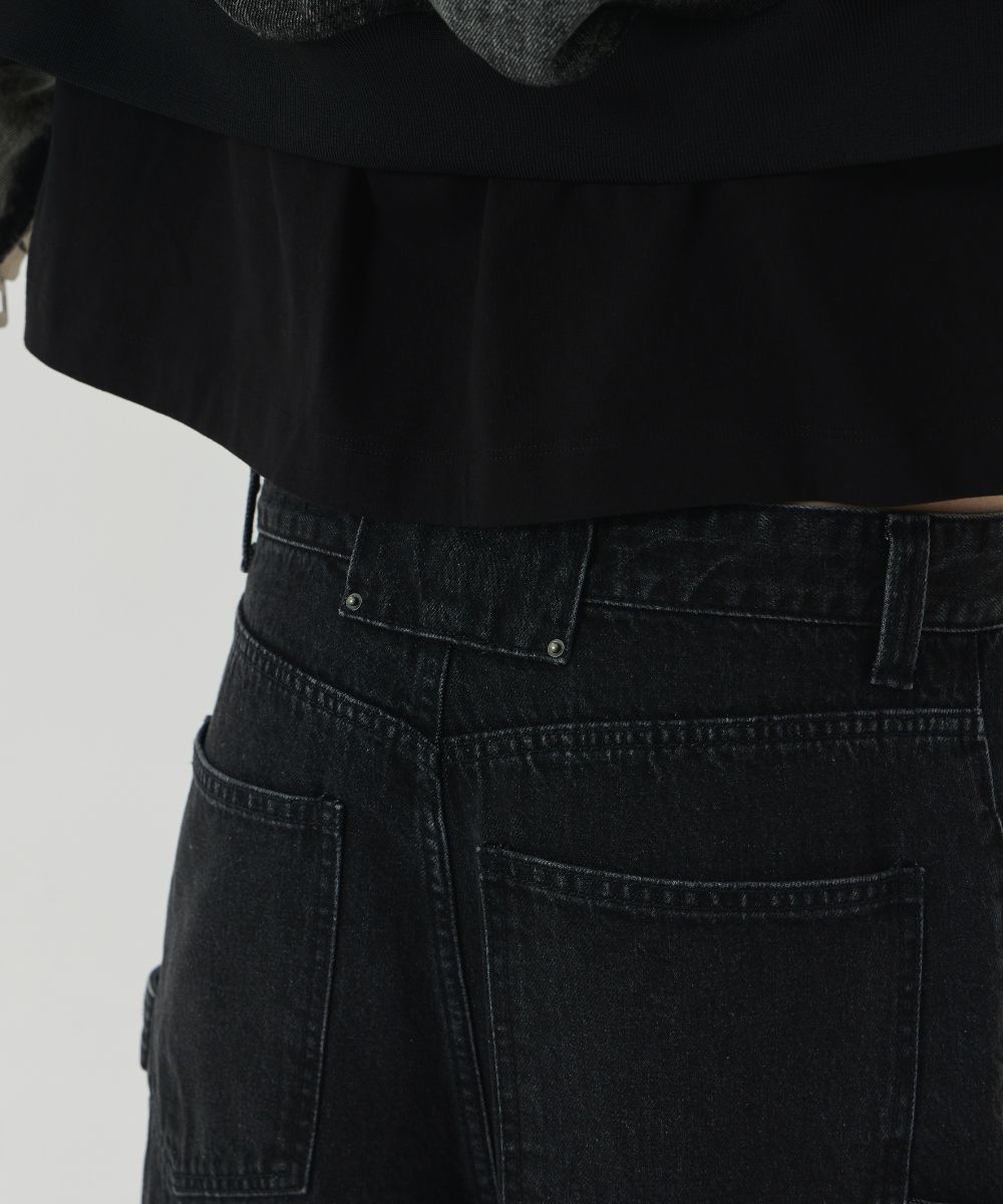 MUSINSA | MAISON MINED CARPENTER DENIM PANTS BLACK