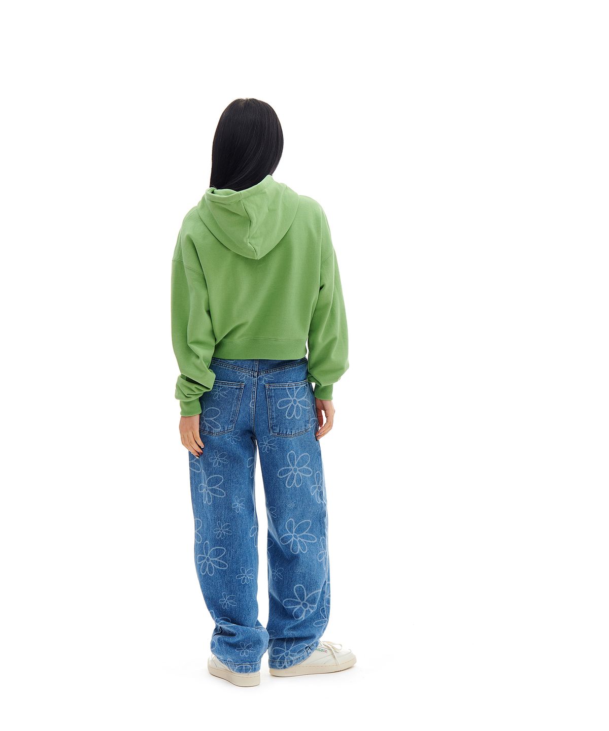 아카이브 볼드(ARCHIVE BOLD) 939 LOGO CROP HOOD (LIGHT GREEN)