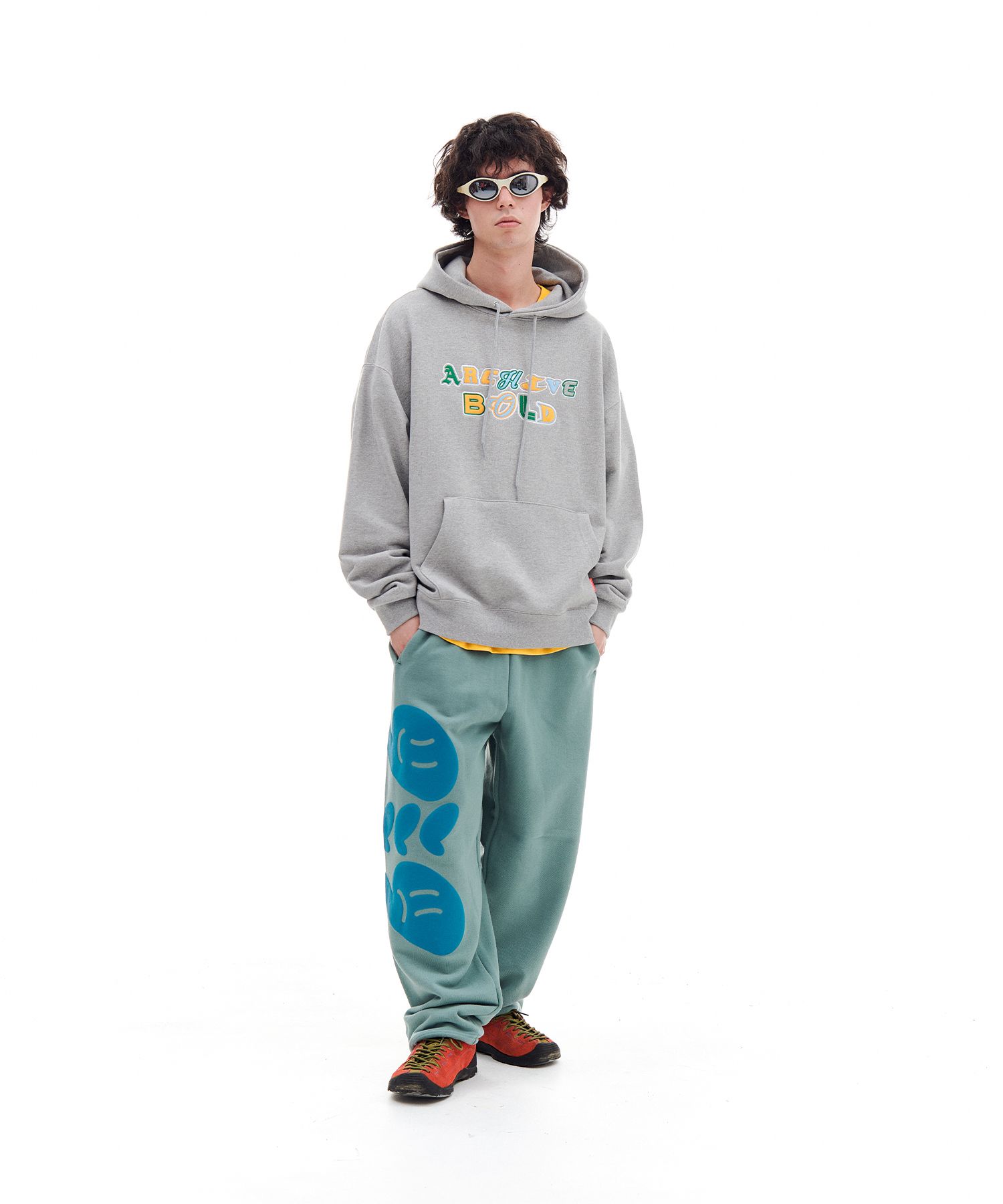 ☆人気☆【ARCHIVE BOLD】☆939 SMILE LOGO SWEAT PANT.S☆ MUSINSA | ARCHIVE BOLD 939 SMILE LOGO SWEAT PANTS (MINT)