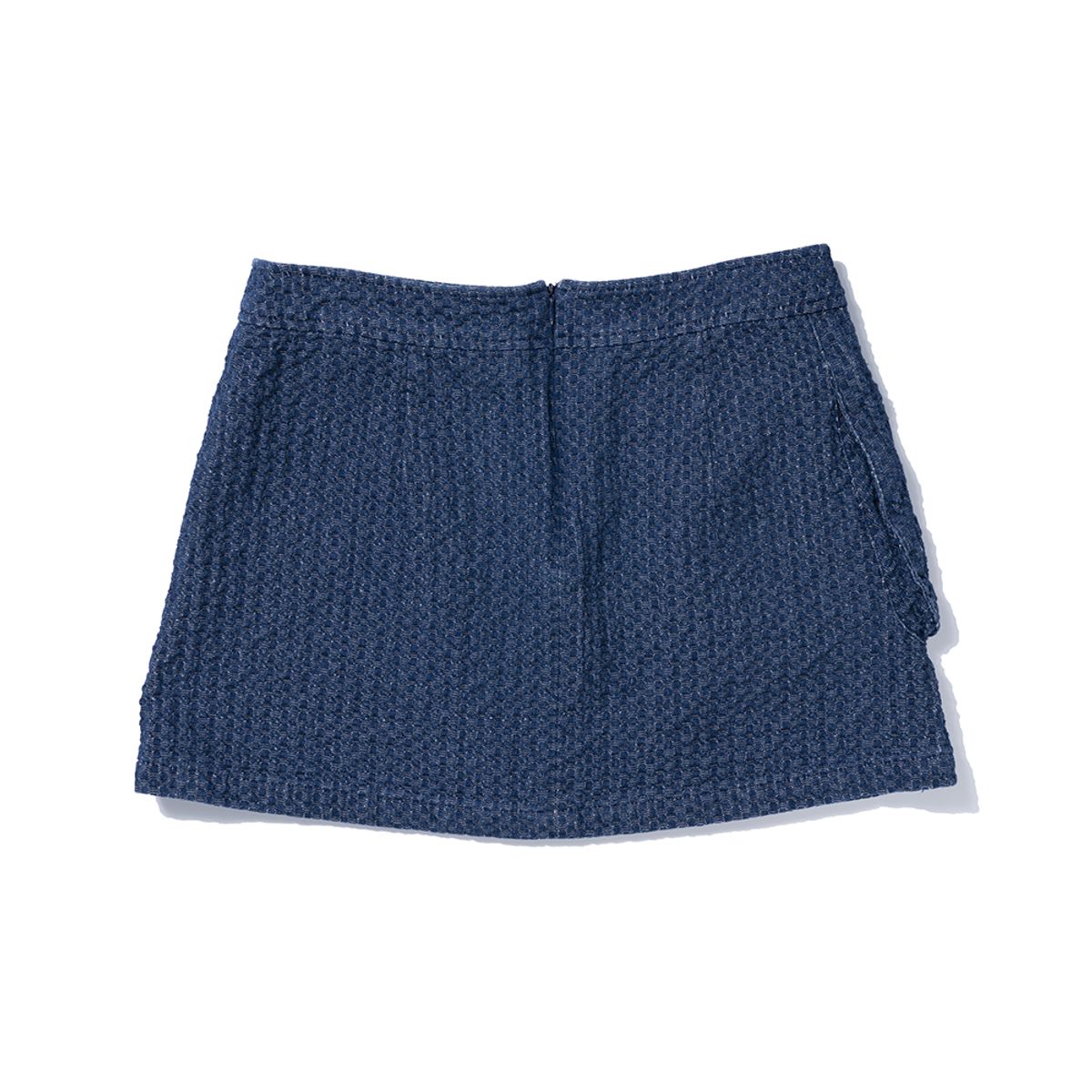 엑스트라오디너리(EXTRAORDINARY) EMBROID INDIGO SKIRT   INDIGO