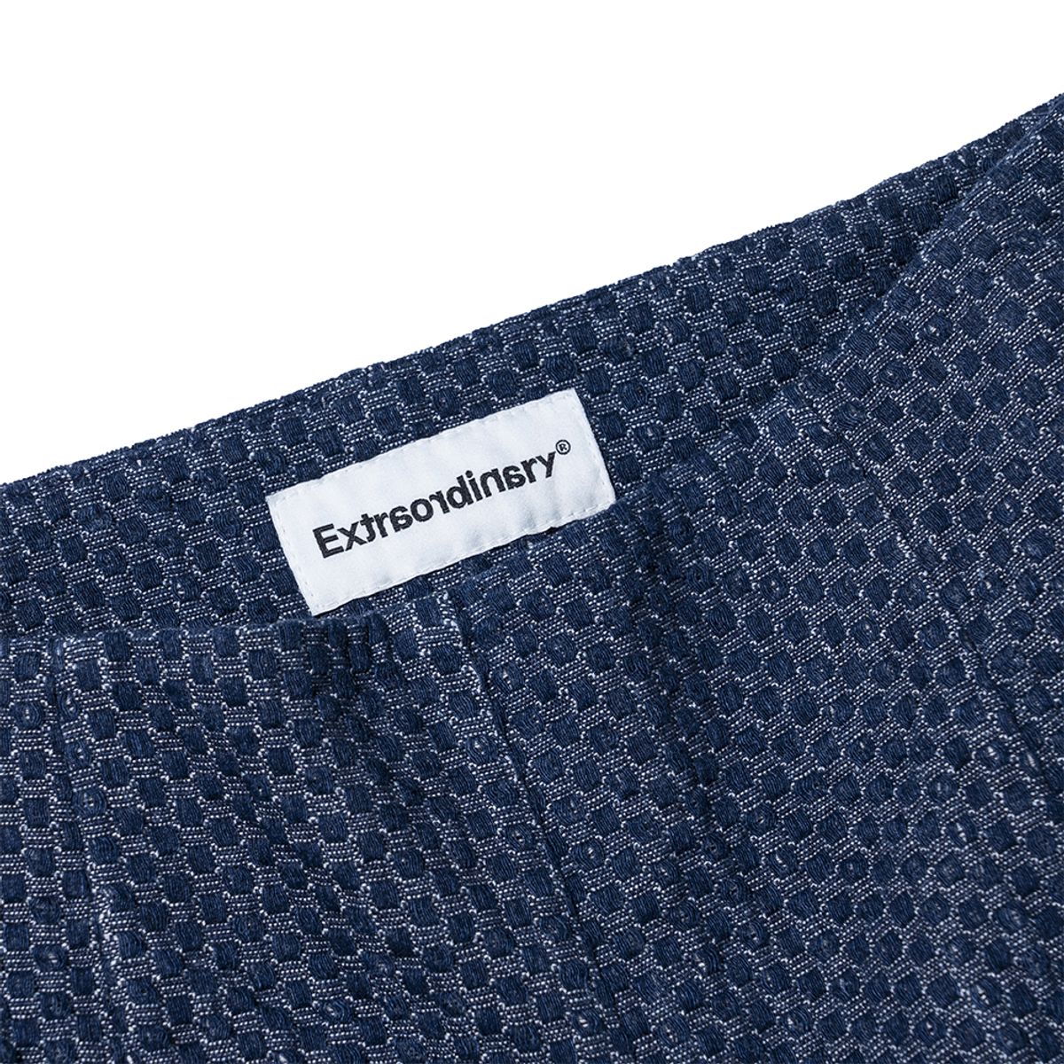 엑스트라오디너리(EXTRAORDINARY) EMBROID INDIGO PANTS  INDIGO