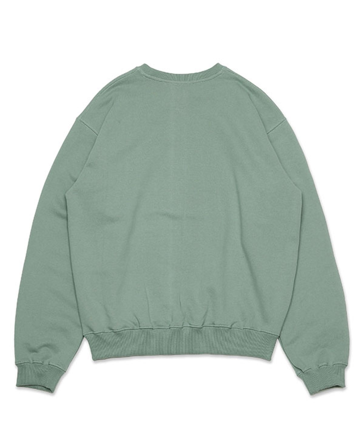유쓰배쓰(YOUTHBATH) SLAY SWEAT SHIRT_KHAKI