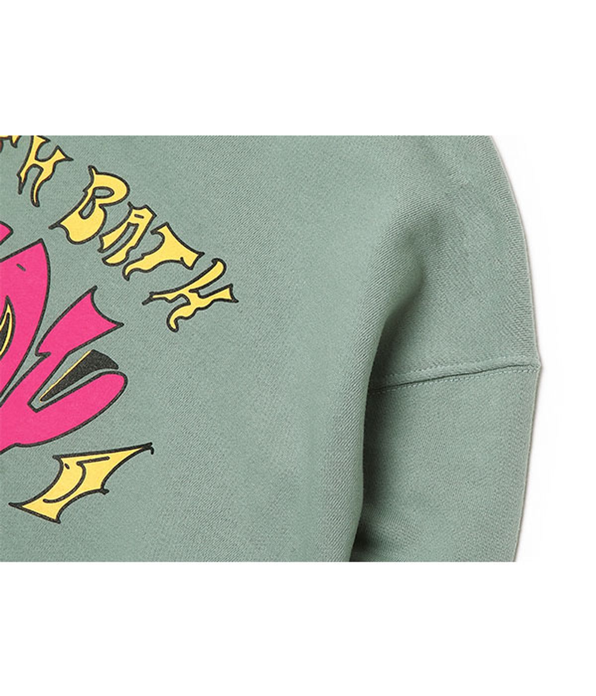 유쓰배쓰(YOUTHBATH) SLAY SWEAT SHIRT_KHAKI