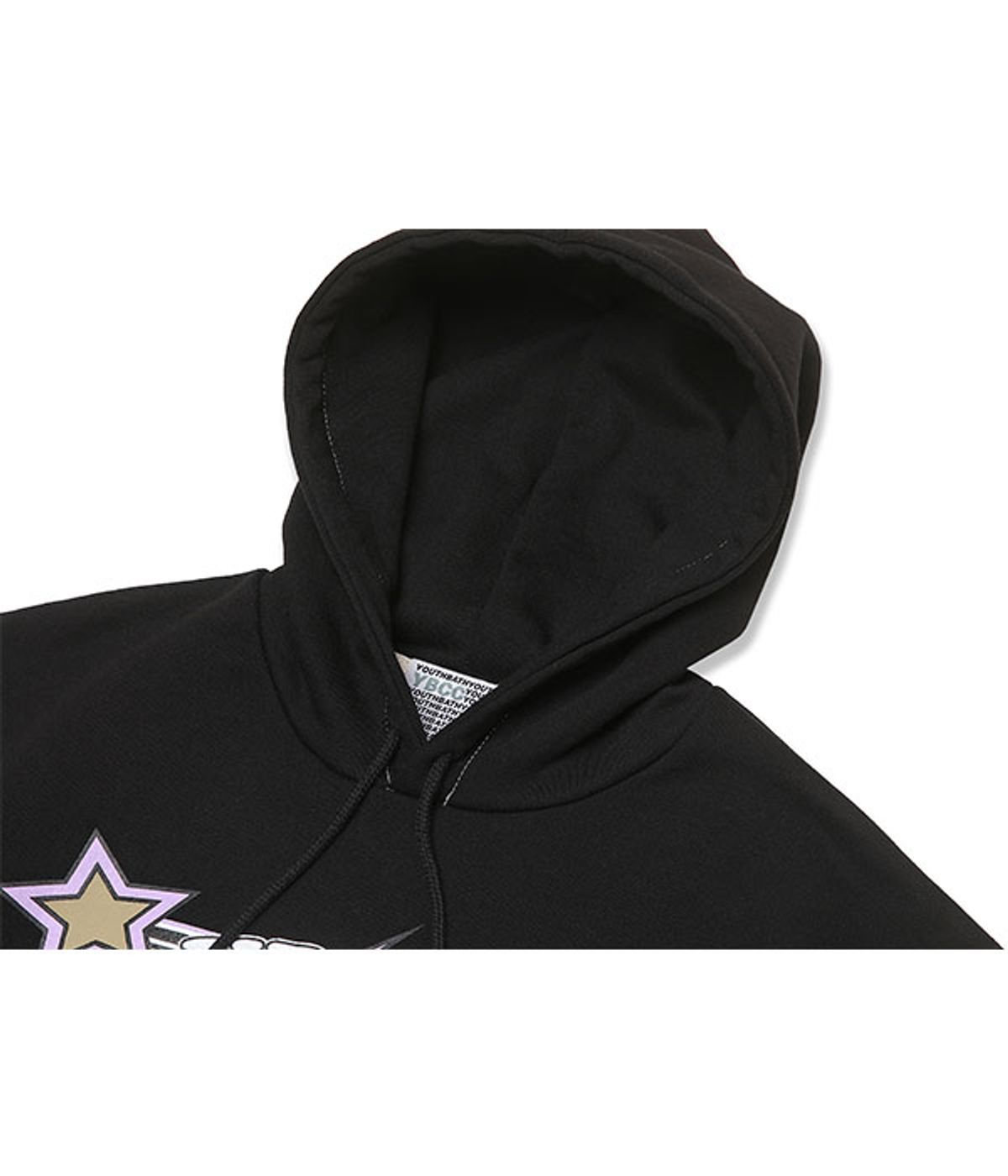 유쓰배쓰(YOUTHBATH) WILD GRAPHIC HOOD SWEAT SHIRT_BLACK