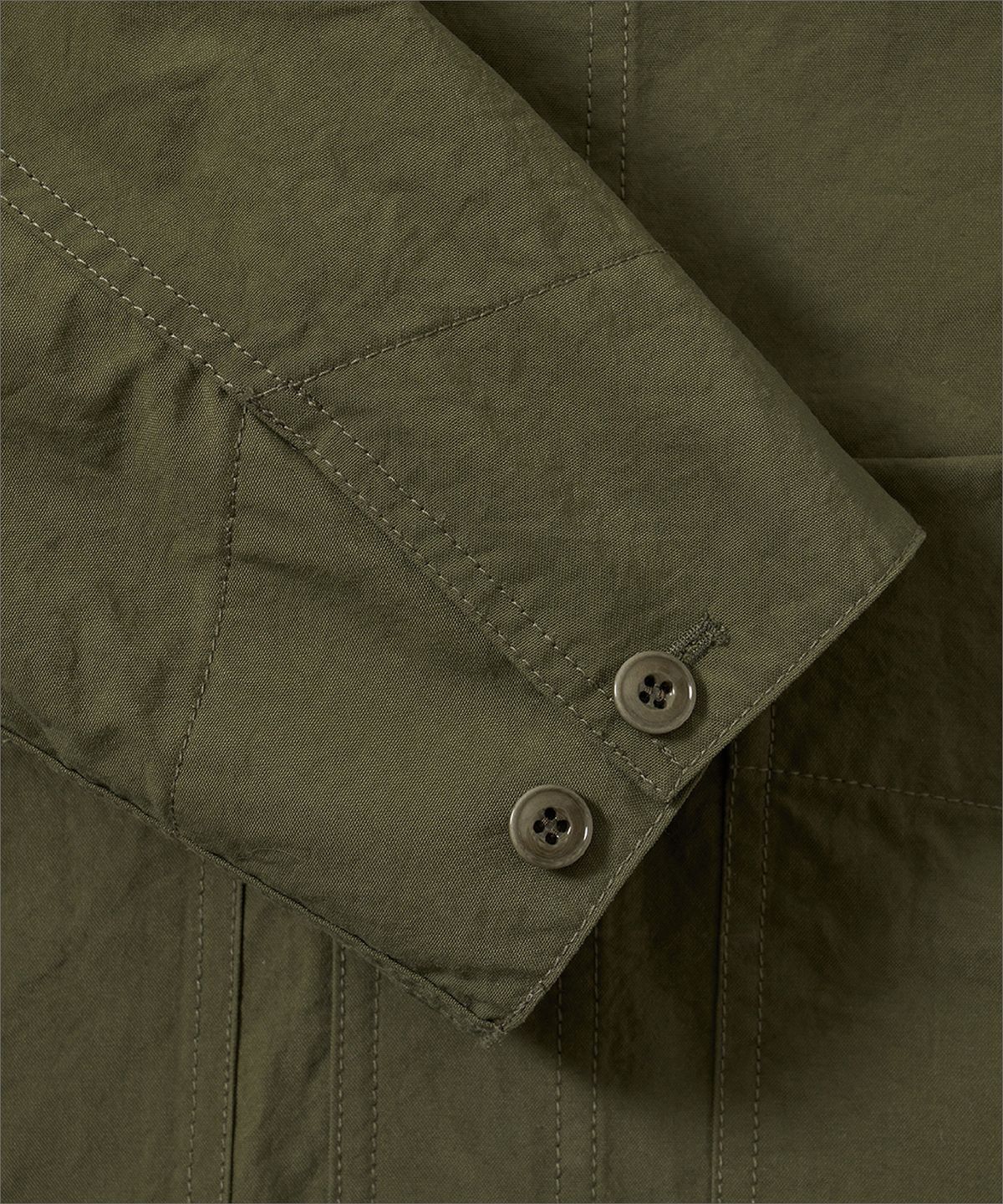 포터리(POTTERY) Work Jacket Nylon Taslan Oxford Cloth Resilient Finish (Olive)