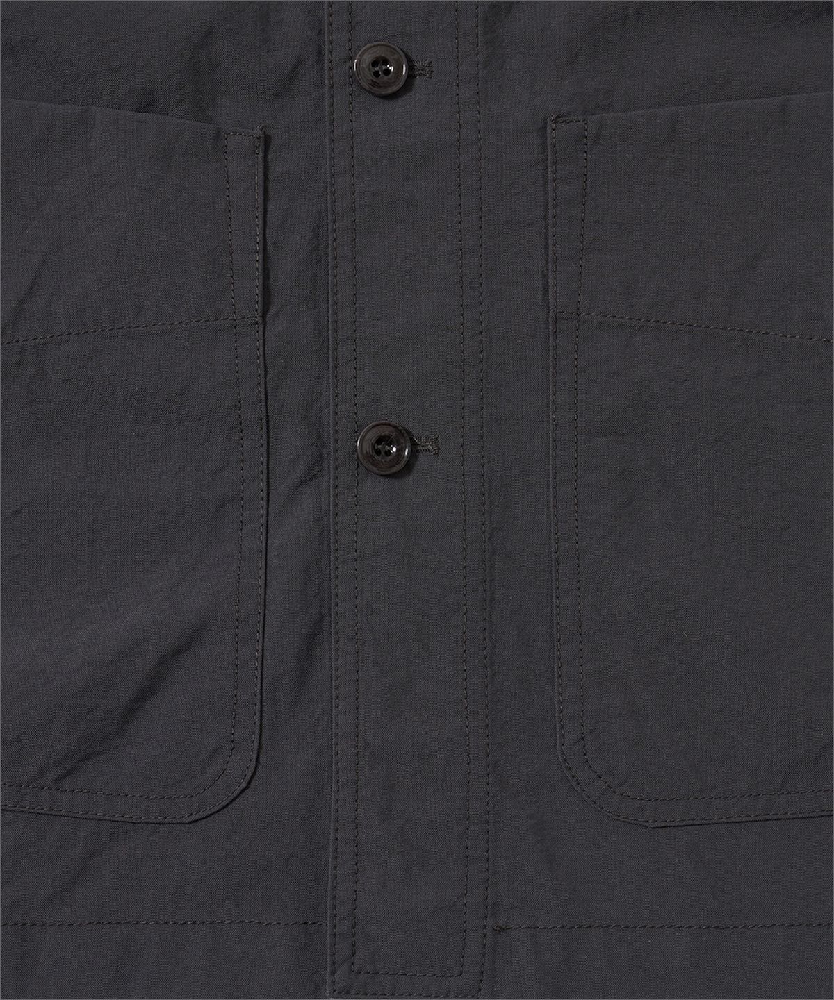 포터리(POTTERY) Work Jacket Nylon Taslan Oxford Cloth Resilient Finish (Charcoal)