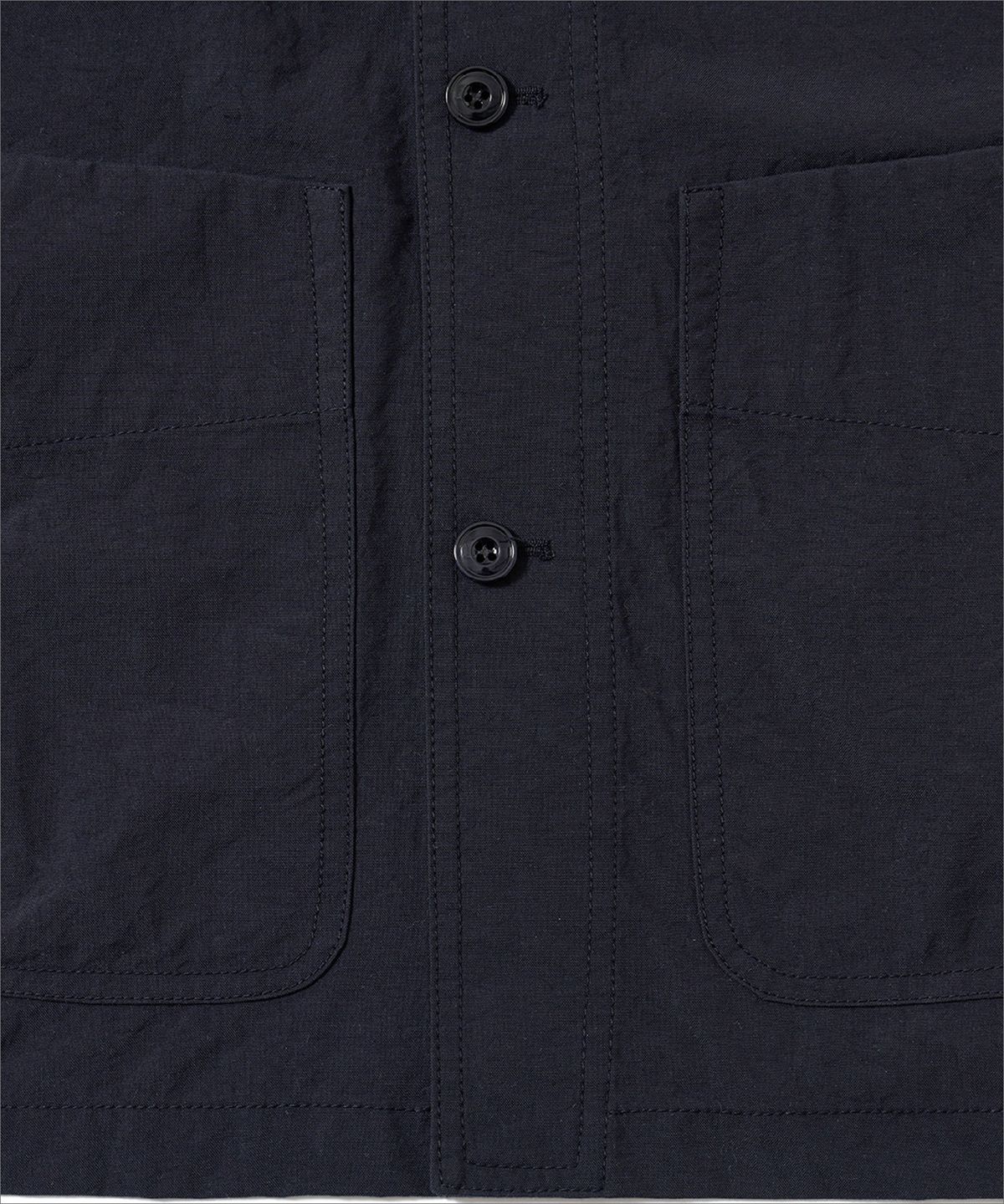 포터리(POTTERY) Work Jacket Nylon Taslan Oxford Cloth Resilient Finish (Navy)