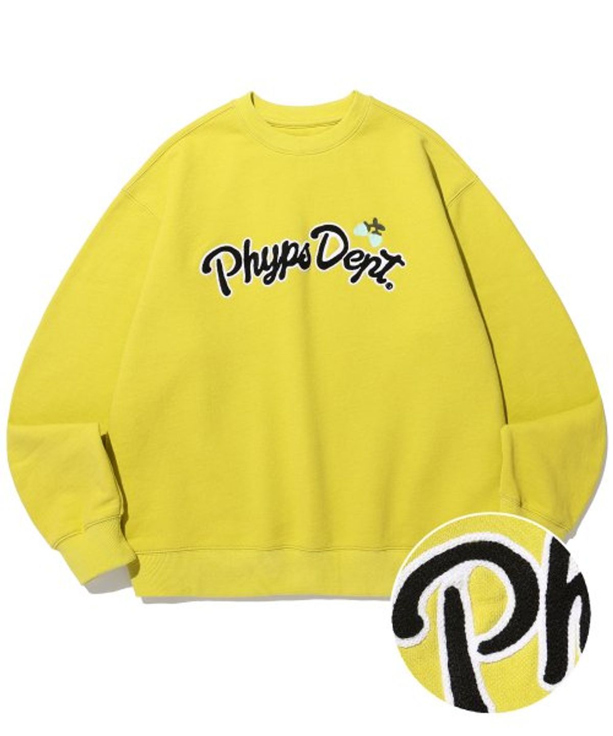 피지컬 디파트먼트(PHYSICAL DEPARTMENT) COUNTRY BERRY CREWNECK CITRUS GREEN