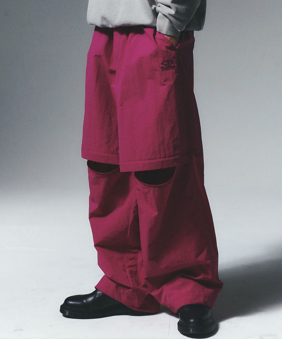 트래블(TRAVEL) 워크샵 오픈니 팬츠 바이올렛 핑크