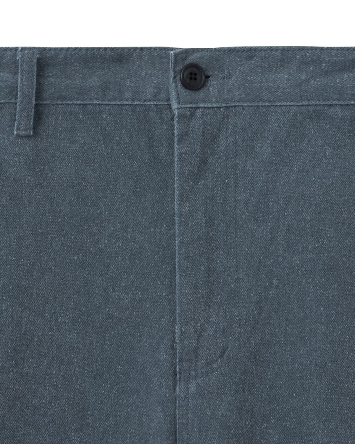 비슬로우(BESLOW) TWIST SEAM WASHED COTTON PANTS NAVY