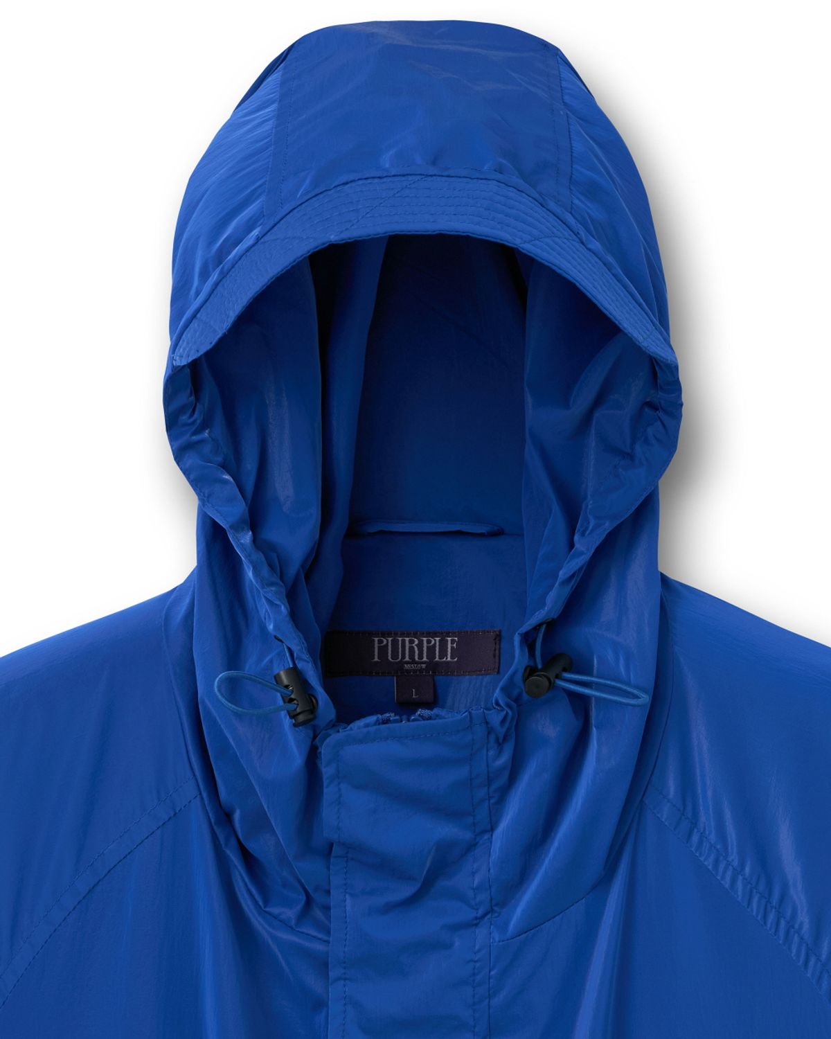 비슬로우(BESLOW) ZIPPER POCKET WIND BREAKER JACKET BLUE
