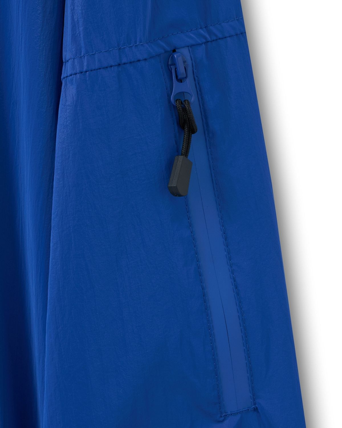 비슬로우(BESLOW) ZIPPER POCKET WIND BREAKER JACKET BLUE