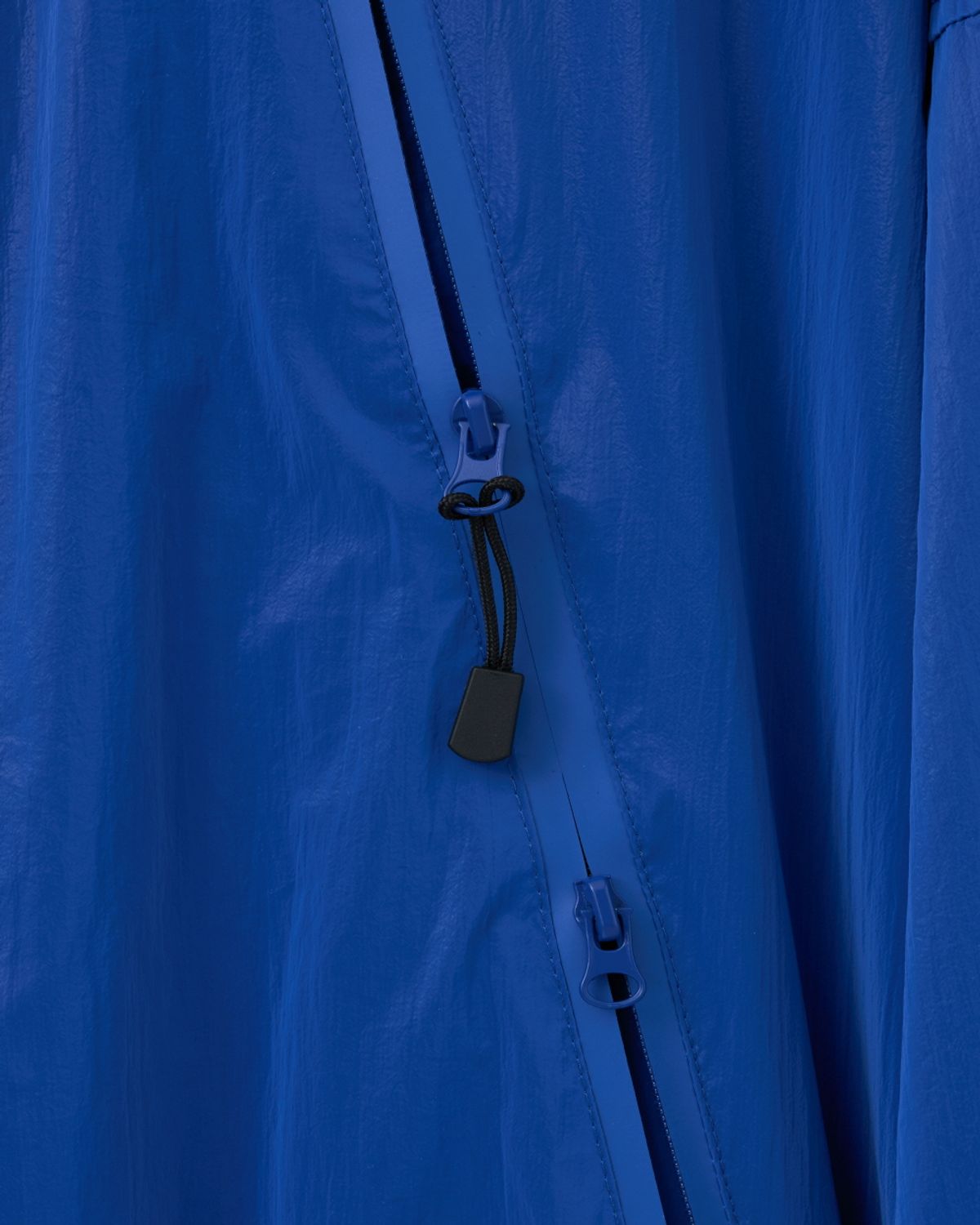 비슬로우(BESLOW) ZIPPER POCKET WIND BREAKER JACKET BLUE