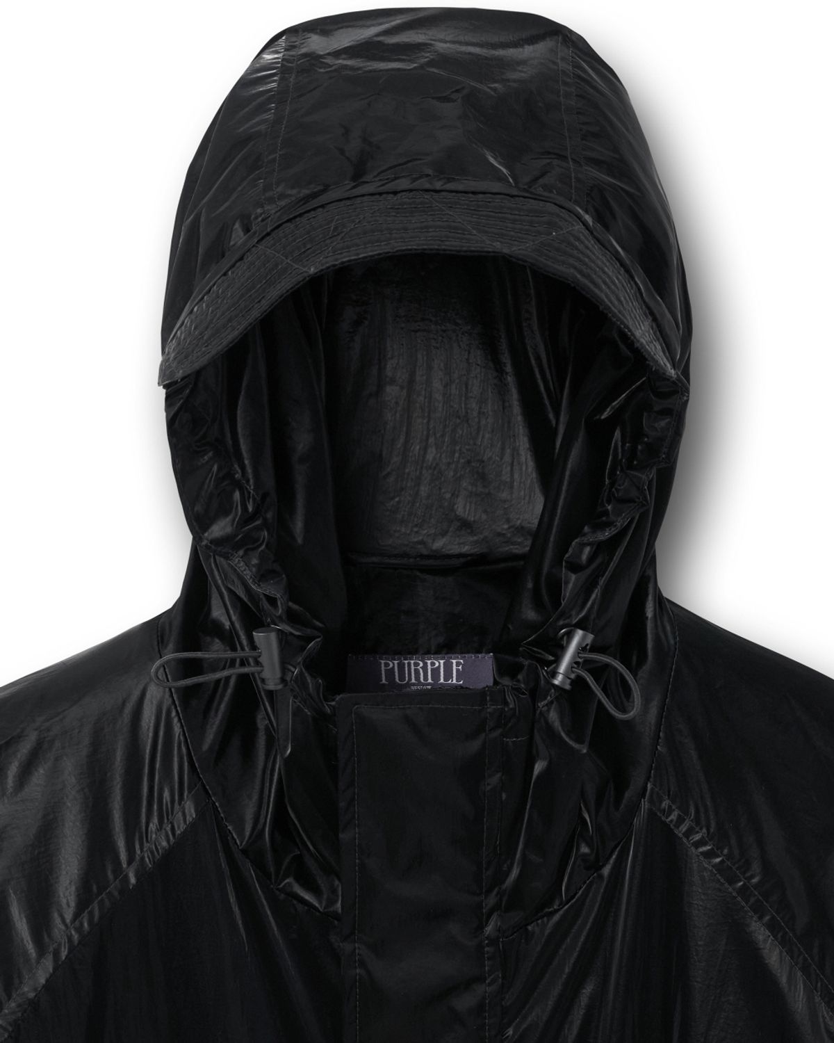 비슬로우(BESLOW) ZIPPER POCKET WIND BREAKER JACKET BLACK
