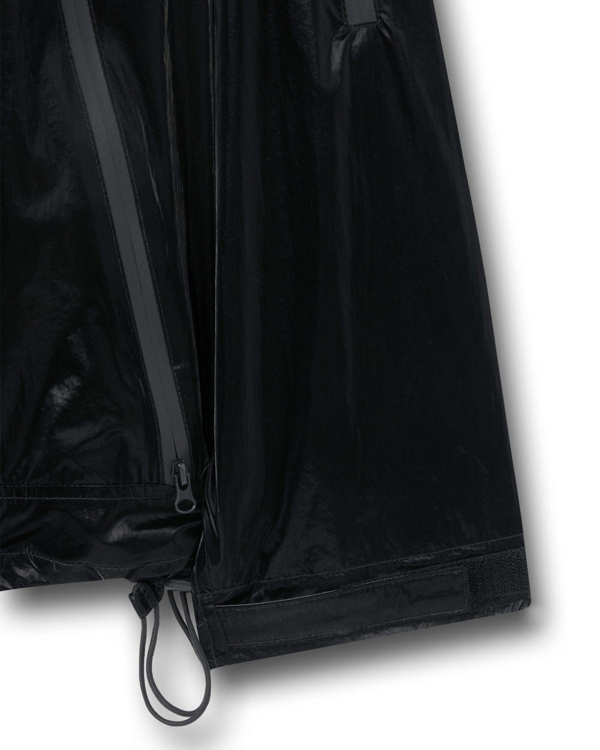 비슬로우(BESLOW) ZIPPER POCKET WIND BREAKER JACKET BLACK