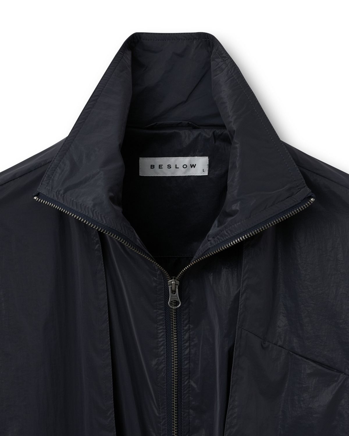 비슬로우(BESLOW) LOOSE FIT WIND BREAKER BLOUSON PURPLE NAVY