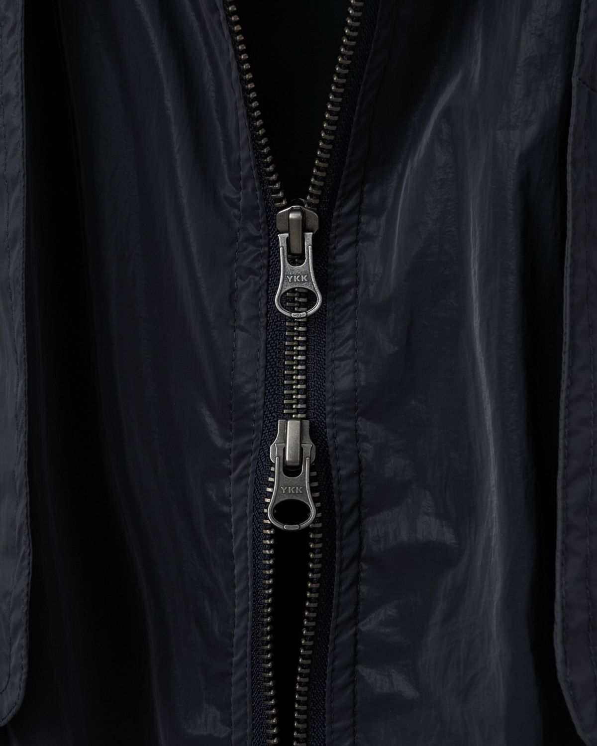 비슬로우(BESLOW) LOOSE FIT WIND BREAKER BLOUSON PURPLE NAVY