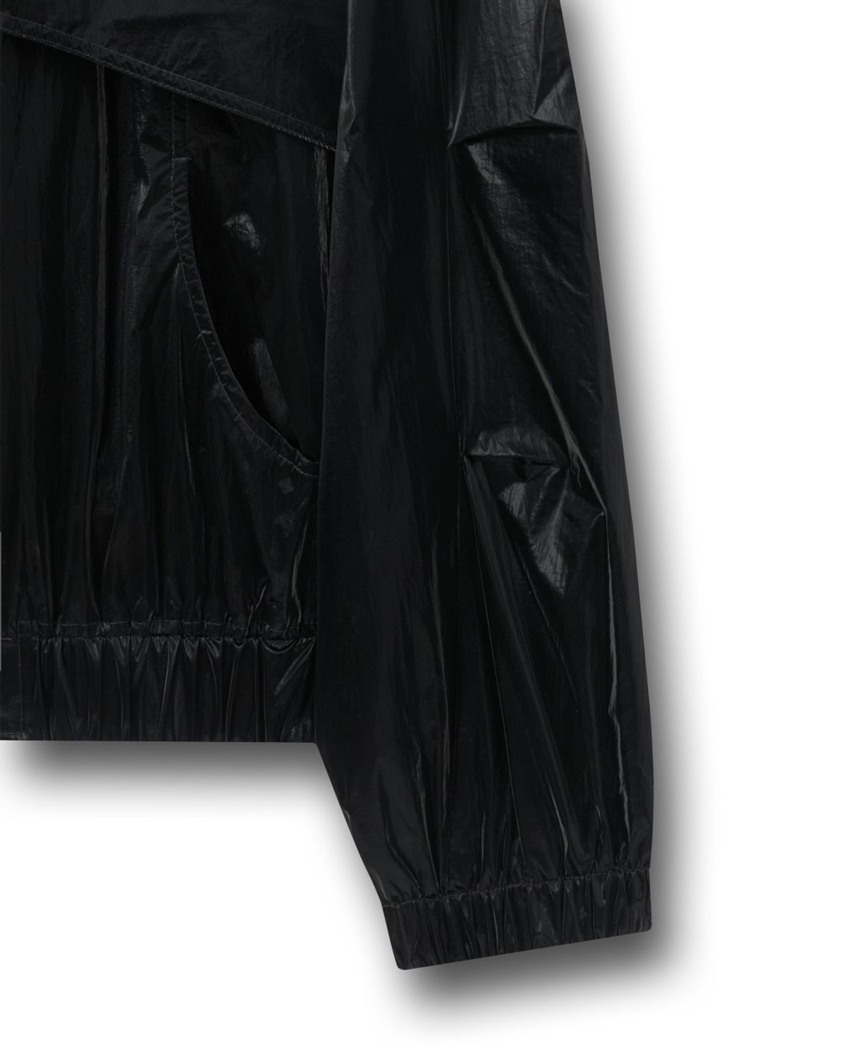 비슬로우(BESLOW) LOOSE FIT WIND BREAKER BLOUSON BLACK