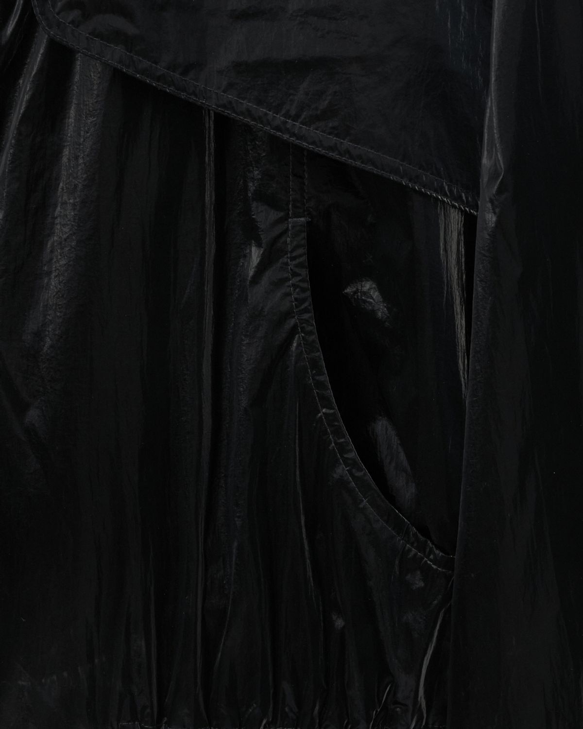 비슬로우(BESLOW) LOOSE FIT WIND BREAKER BLOUSON BLACK