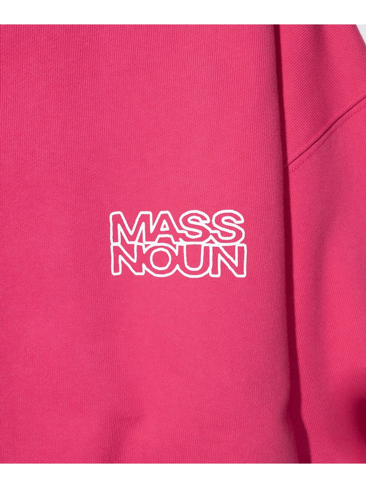 매스노운(MASSNOUN) 리스트릭티드 에어리어 헤비 오버핏 맨투맨 티셔츠 MSHCR002-PK