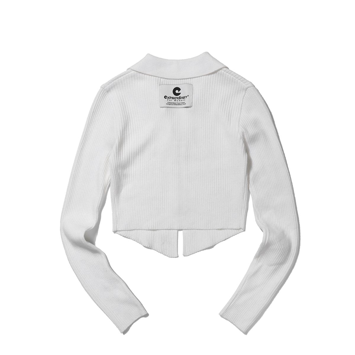 엑스트라오디너리(EXTRAORDINARY) KNIT ZIP-UP IVORY