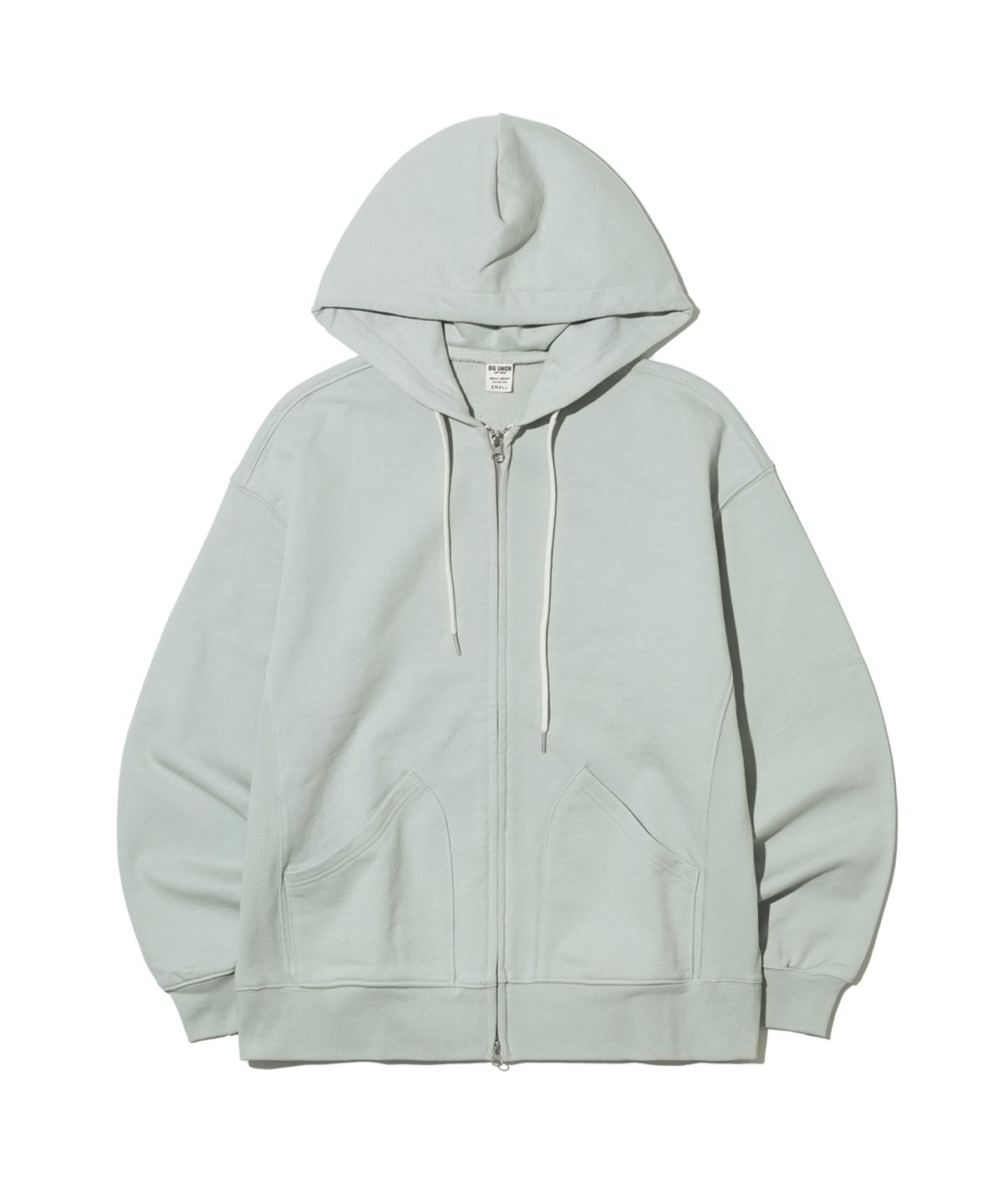 빅유니온(BIG UNION) 89LINE ZIP UP HOODIE / MINT