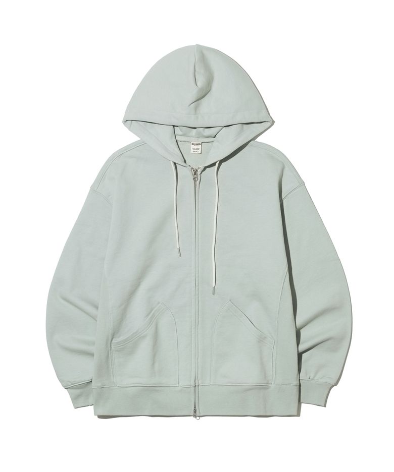 89LINE ZIP UP HOODIE / MINT