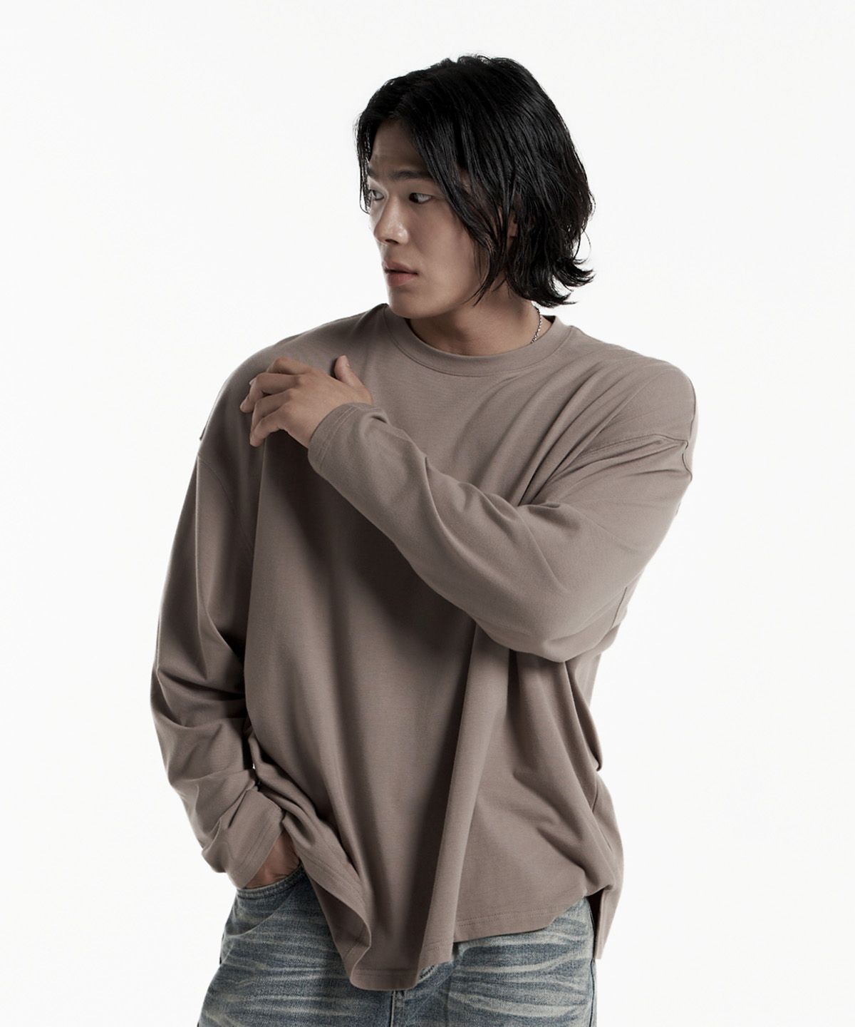 제이엘브(JELEVE) [2PACK] 루즈핏 롱슬리브