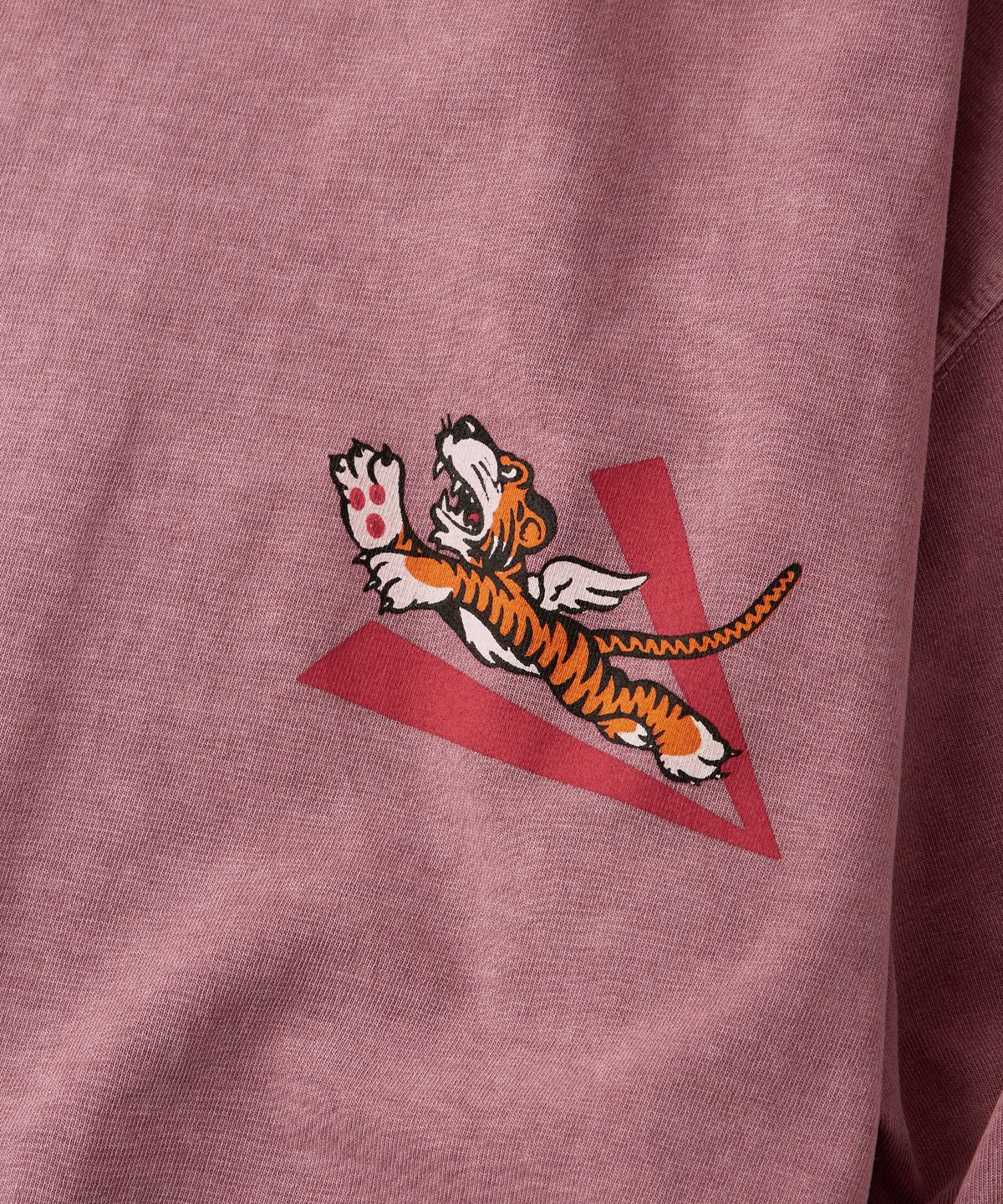 아웃스탠딩(OUTSTANDING) MIL SERIES LONG SLEEVE(74TH FIGHTER SQ)_PIGMENT PINK