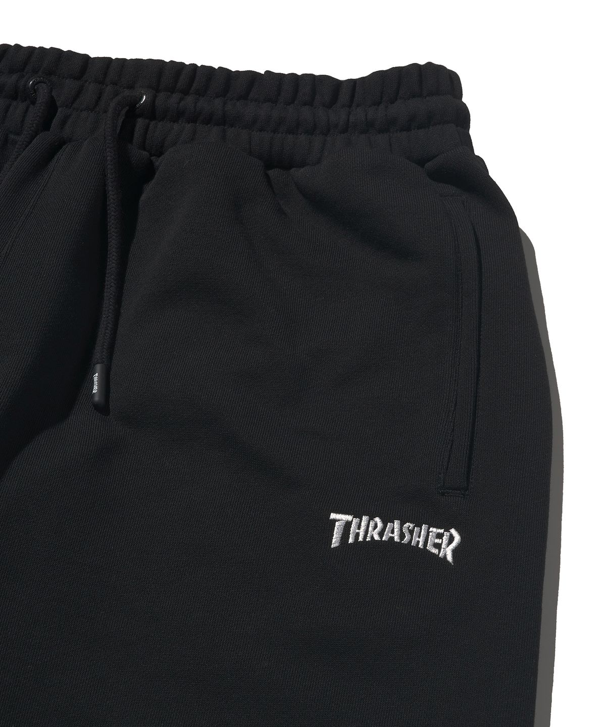 트레셔(THRASHER) 스몰 매거진 스웻 조거 팬츠 블랙