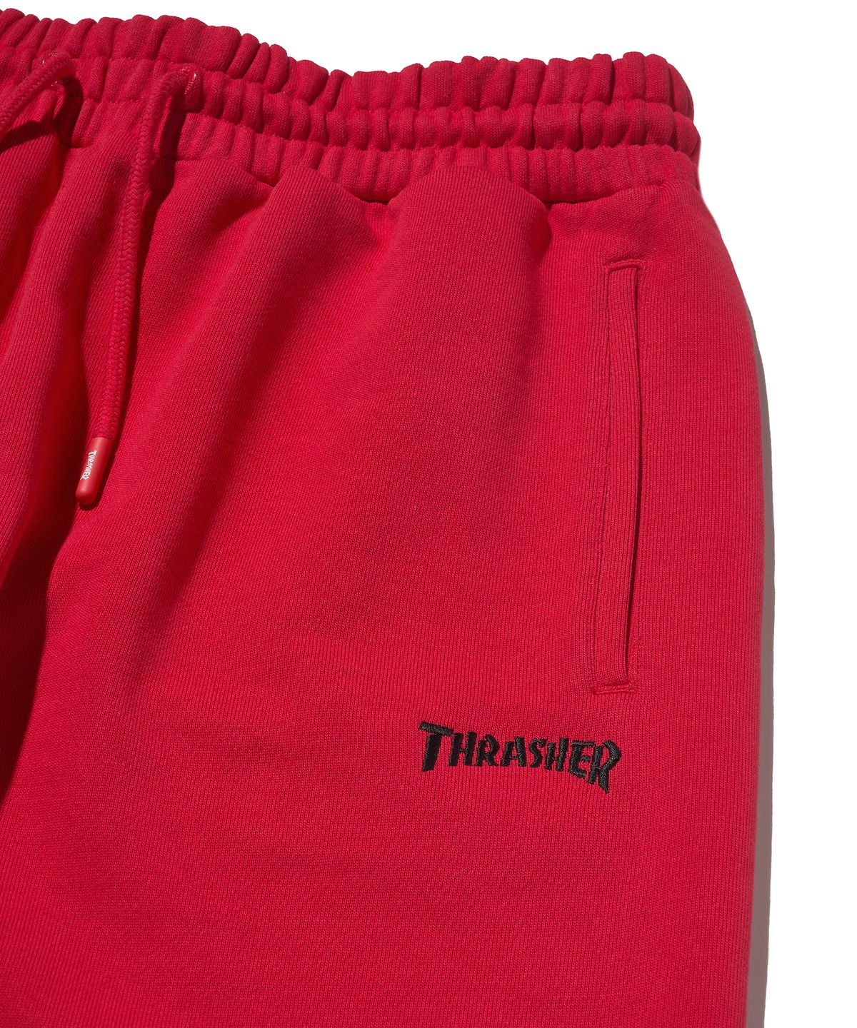 트레셔(THRASHER) 스몰 매거진 스웻 조거 팬츠 레드