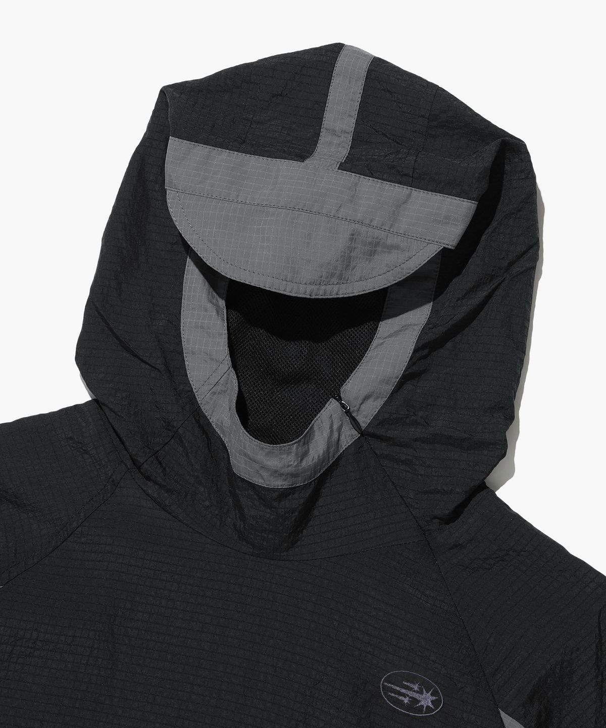 나이스고스트클럽(NICEGHOSTCLUB) SIDE ZIP PULLOVER JACKET_BLACK(NG2DSUB960A)