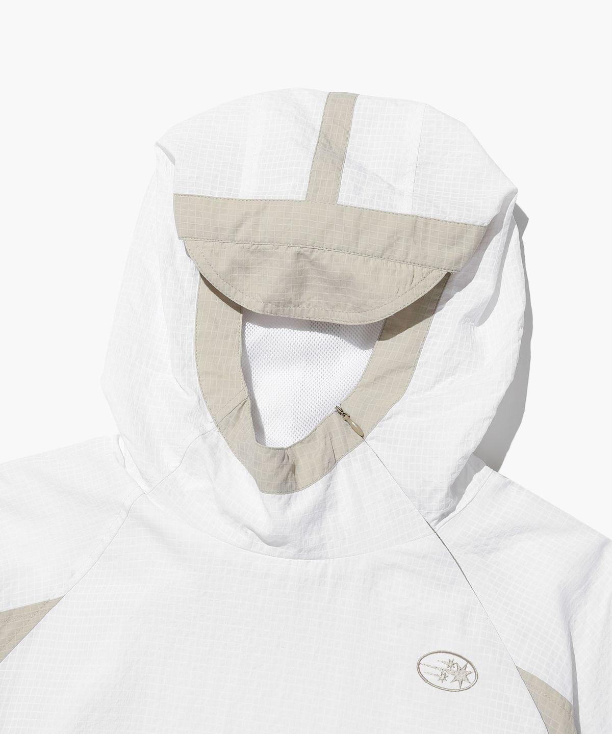나이스고스트클럽(NICEGHOSTCLUB) SIDE ZIP PULLOVER JACKET_WHITE(NG2DSUB960A)