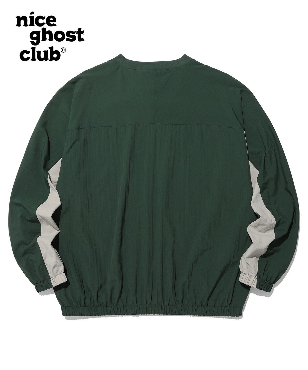 나이스고스트클럽(NICEGHOSTCLUB) 3STAR PULLOVER JACKET_GREEN(NG2DSUB963A)