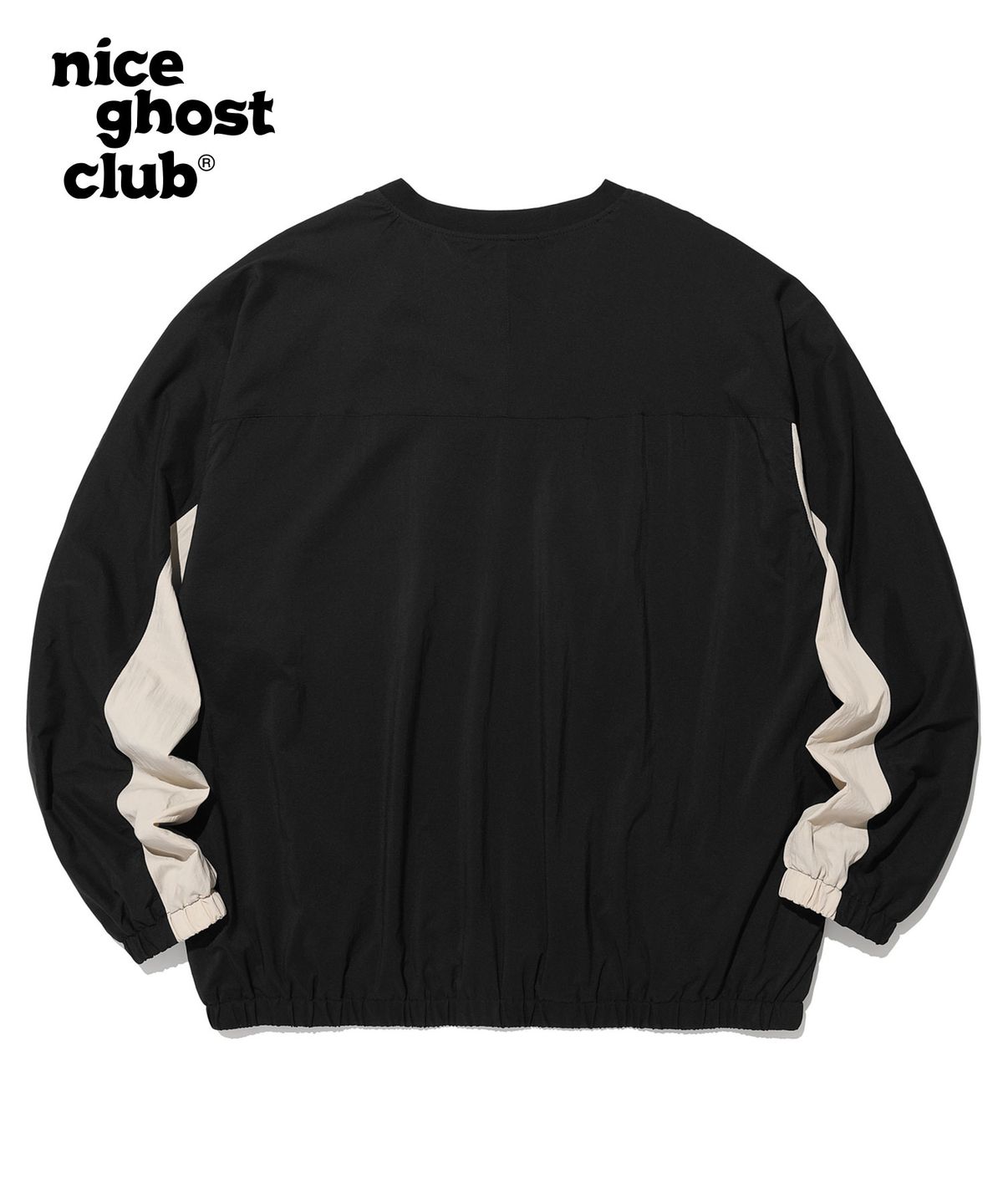 나이스고스트클럽(NICEGHOSTCLUB) 3STAR PULLOVER JACKET_BLACK(NG2DSUB963A)