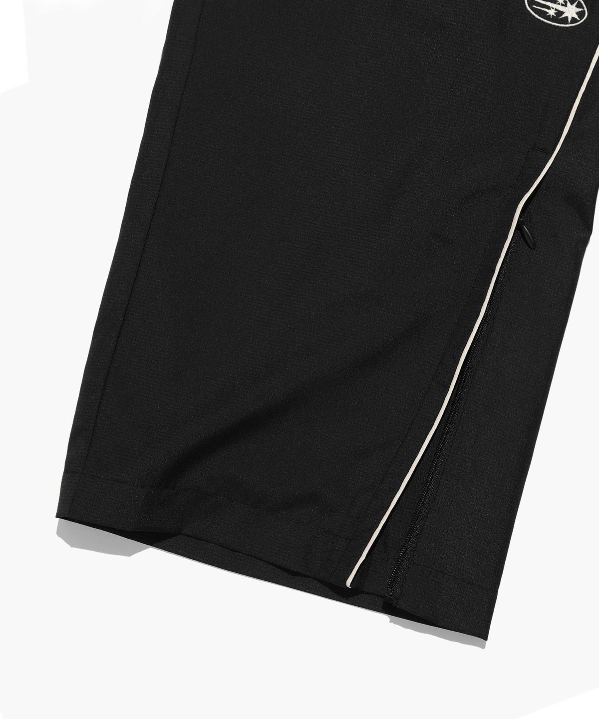 나이스고스트클럽(NICEGHOSTCLUB) 3STAR PIPING TRACK PANTS_BLACK(NG2DSUPA10A)