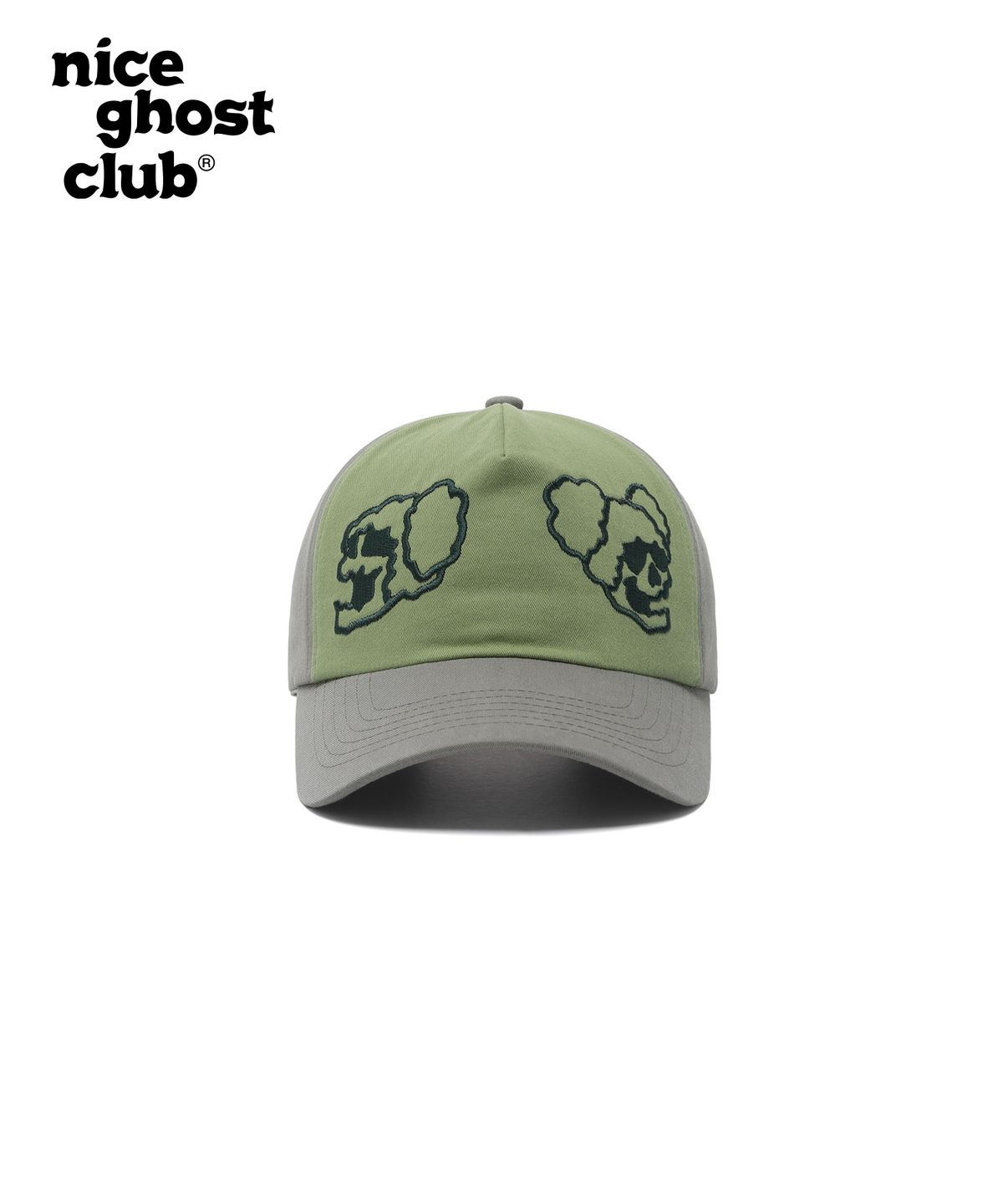 나이스고스트클럽(NICEGHOSTCLUB) SKULL CAP_GREY(NG2DSUAB22A)