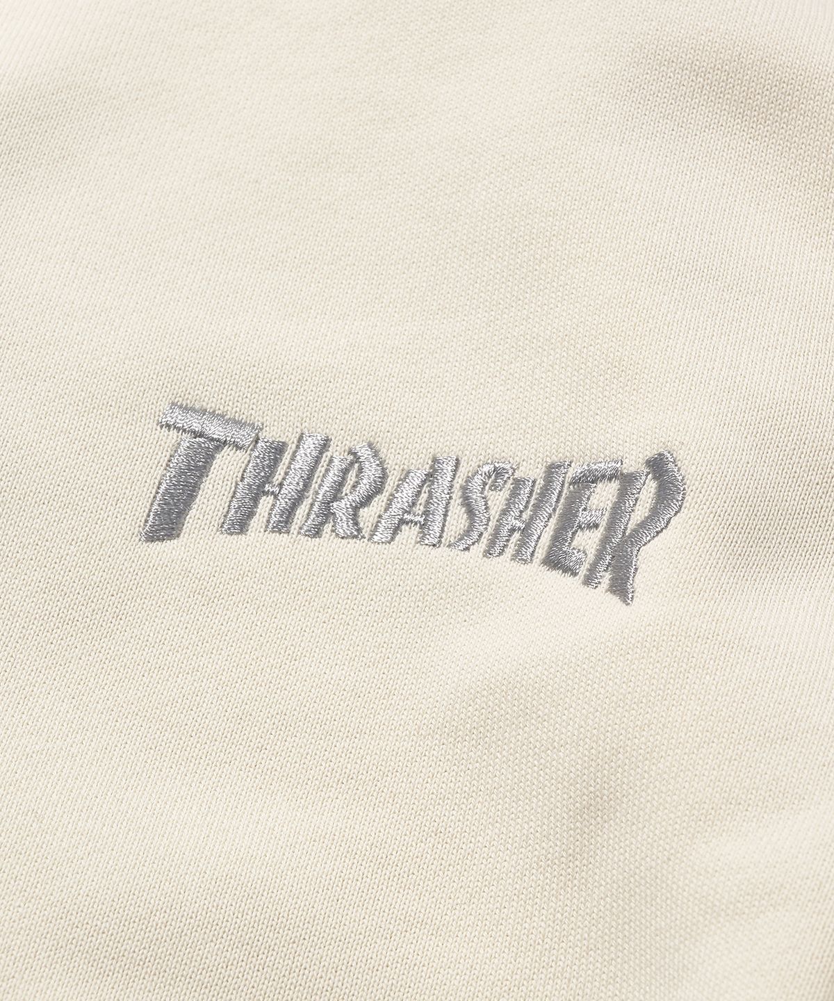 트레셔(THRASHER) 매거진 집업 후디 아이보리
