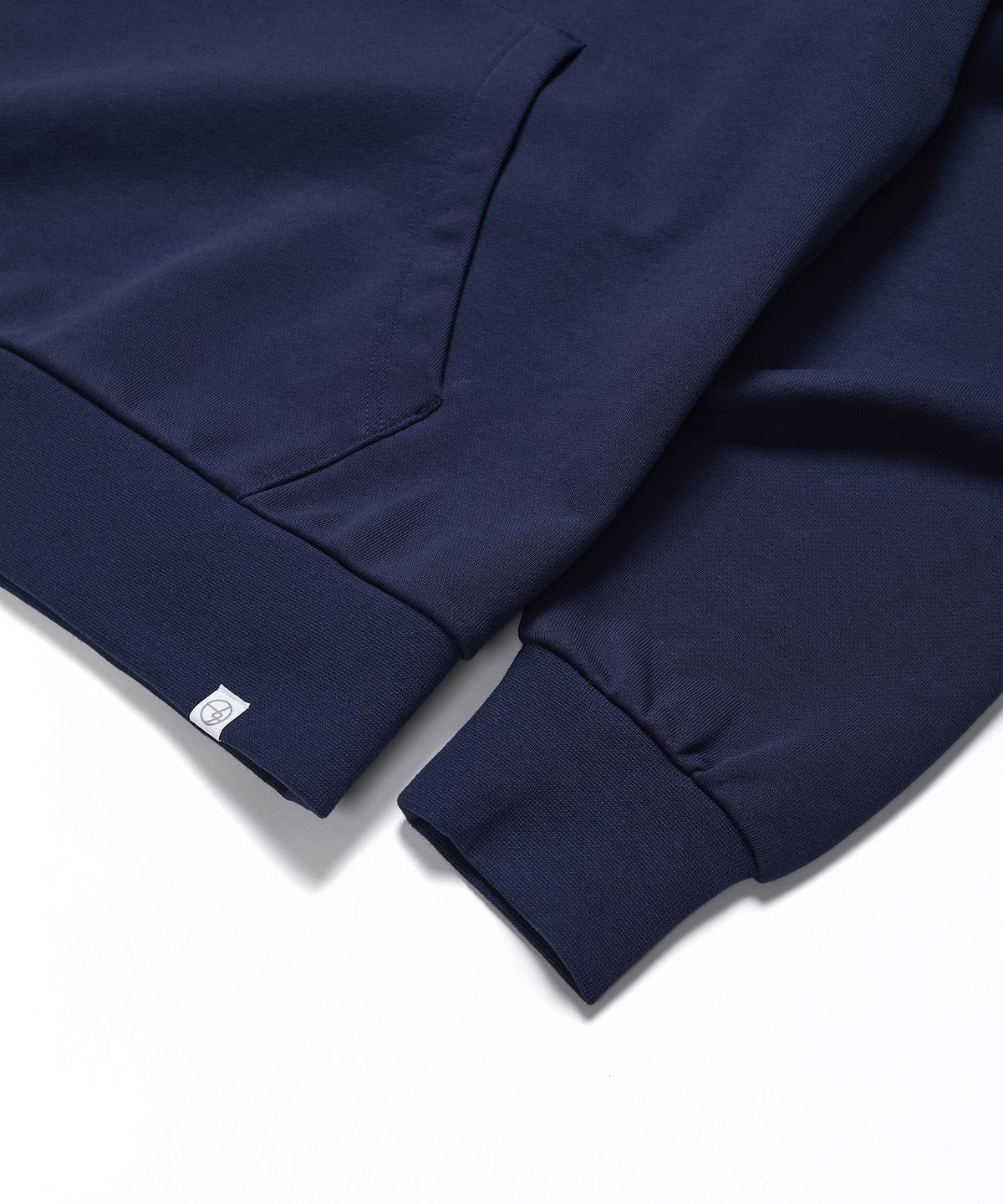 사운즈라이프(SOUNDSLIFE) Arch Graphic Hoodie Pullover Navy