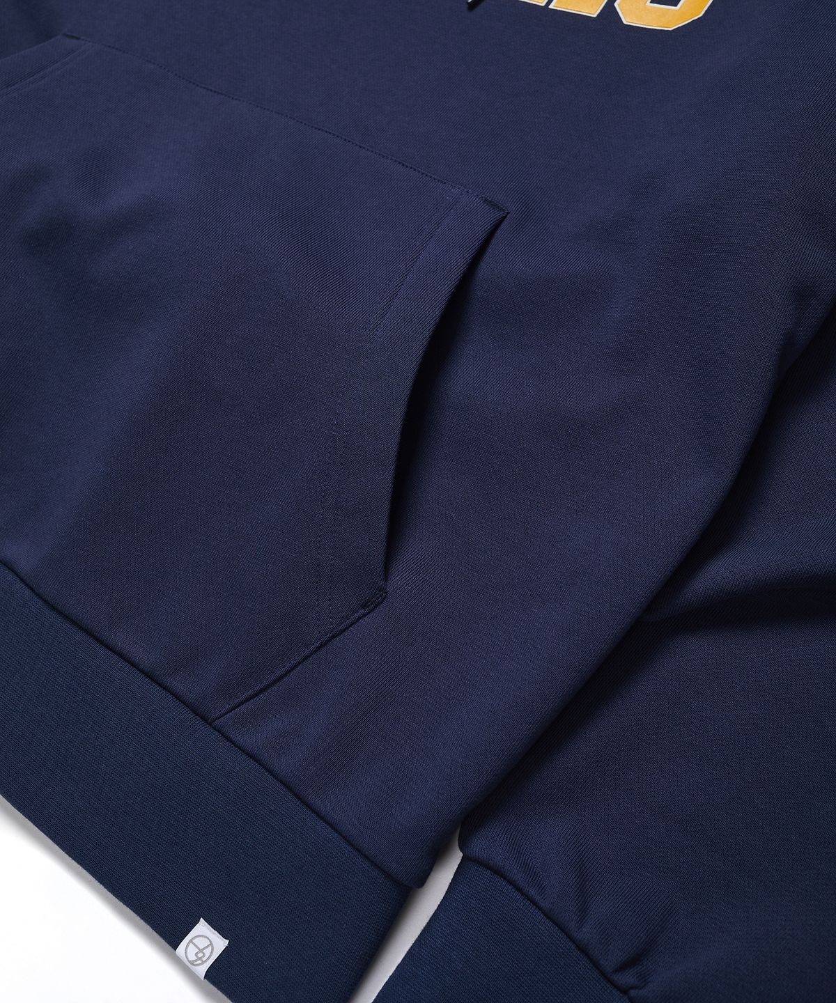 사운즈라이프(SOUNDSLIFE) Arch Graphic Hoodie Pullover Navy
