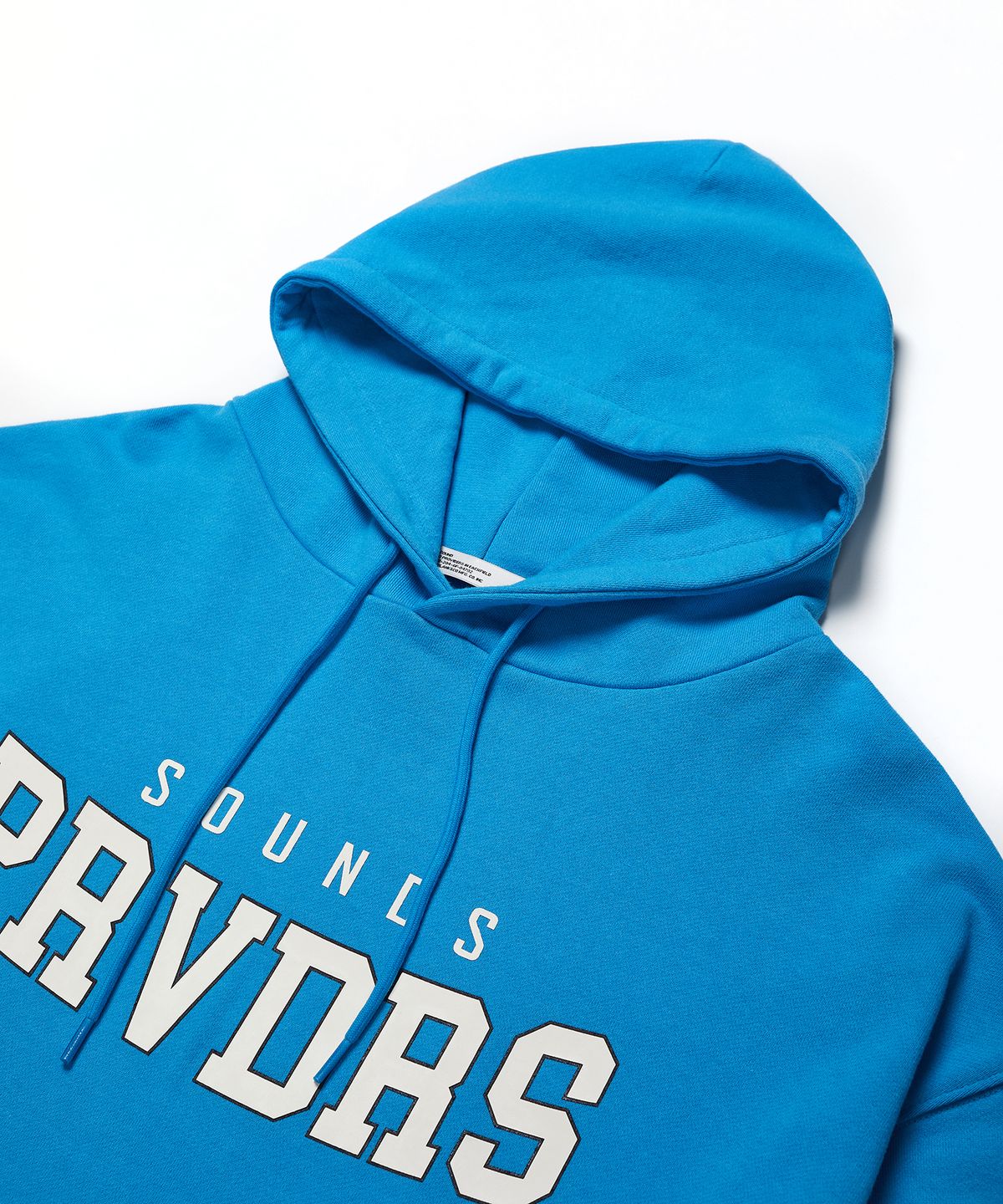 사운즈라이프(SOUNDSLIFE) Arch Graphic Hoodie Pullover Sky Blue